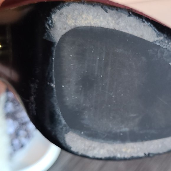 PRADA calzature donna suede shoes ankle strap platform sandal open toe 8.5/39 - Picture 9 of 16